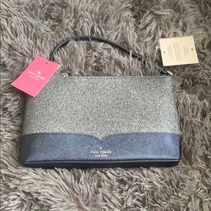 NWT Kate Spade glitter crossbody